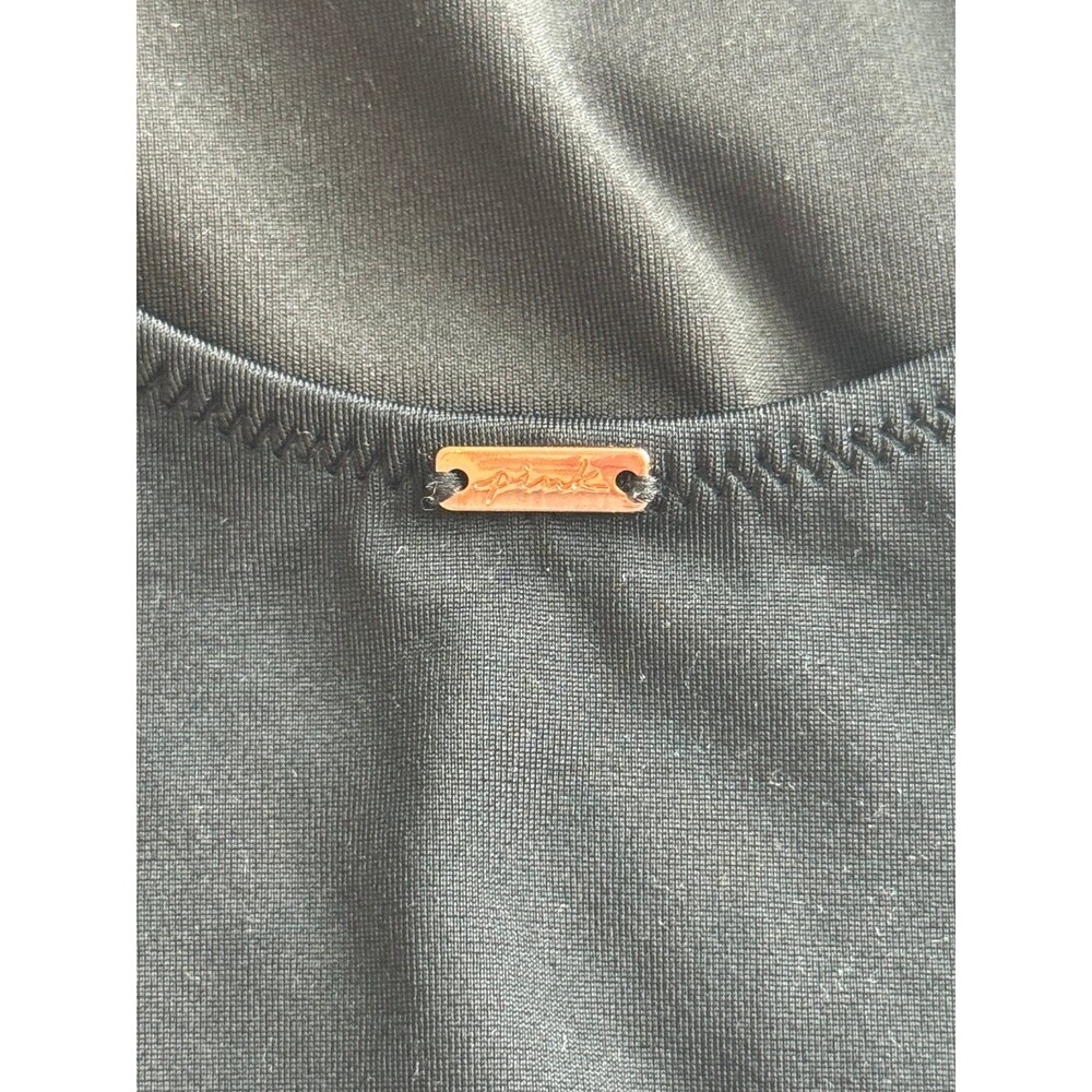 Victoria’s Secret Pink Brand, One-Piece Black Swimsuit, Women’s Small Clothing - Picture 7 of 9